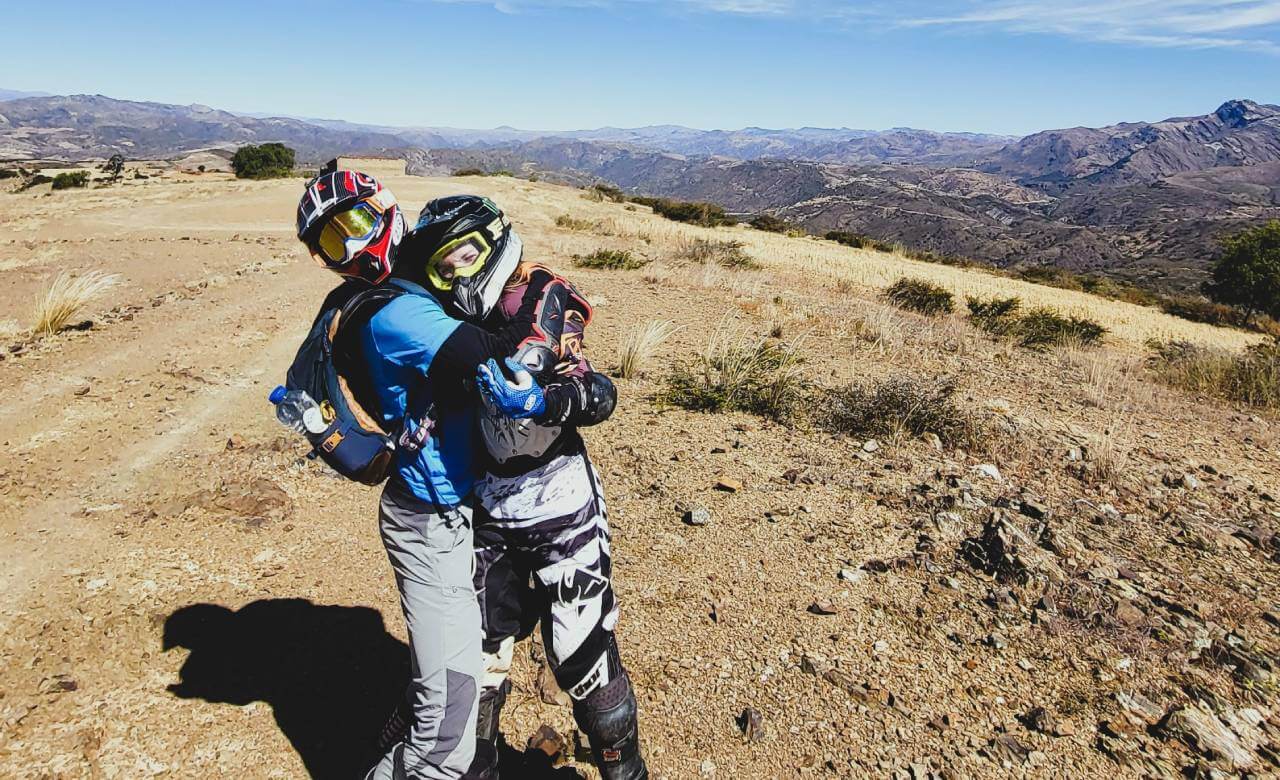 Motorcycle lessons in the Mountains of Sucre 3