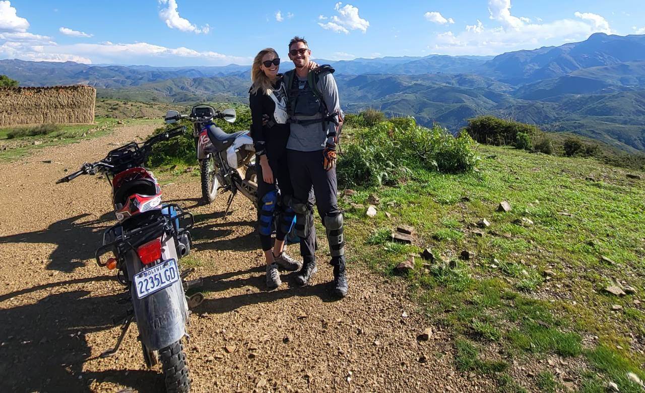 Motorcycle lessons in the Mountains of Sucre 5