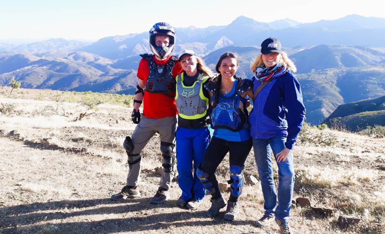 Motorcycle lessons in the Mountains of Sucre 7