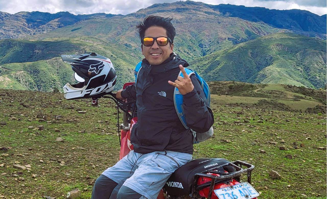Enduro motorcycle tour near Sucre Bolivia 6