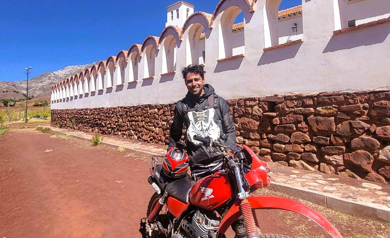 Enduro motorcycle tour near Sucre Bolivia 8