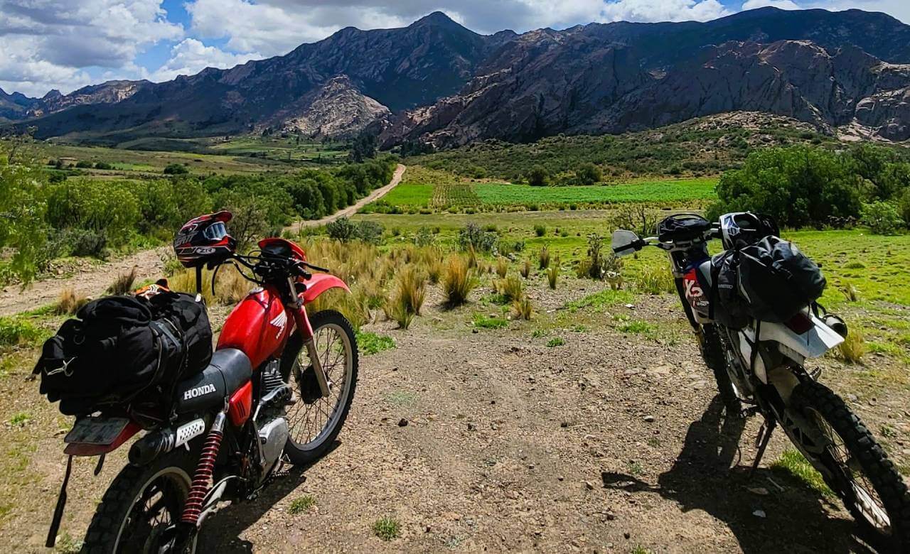 Enduro motorcycle tour near Sucre Bolivia 9