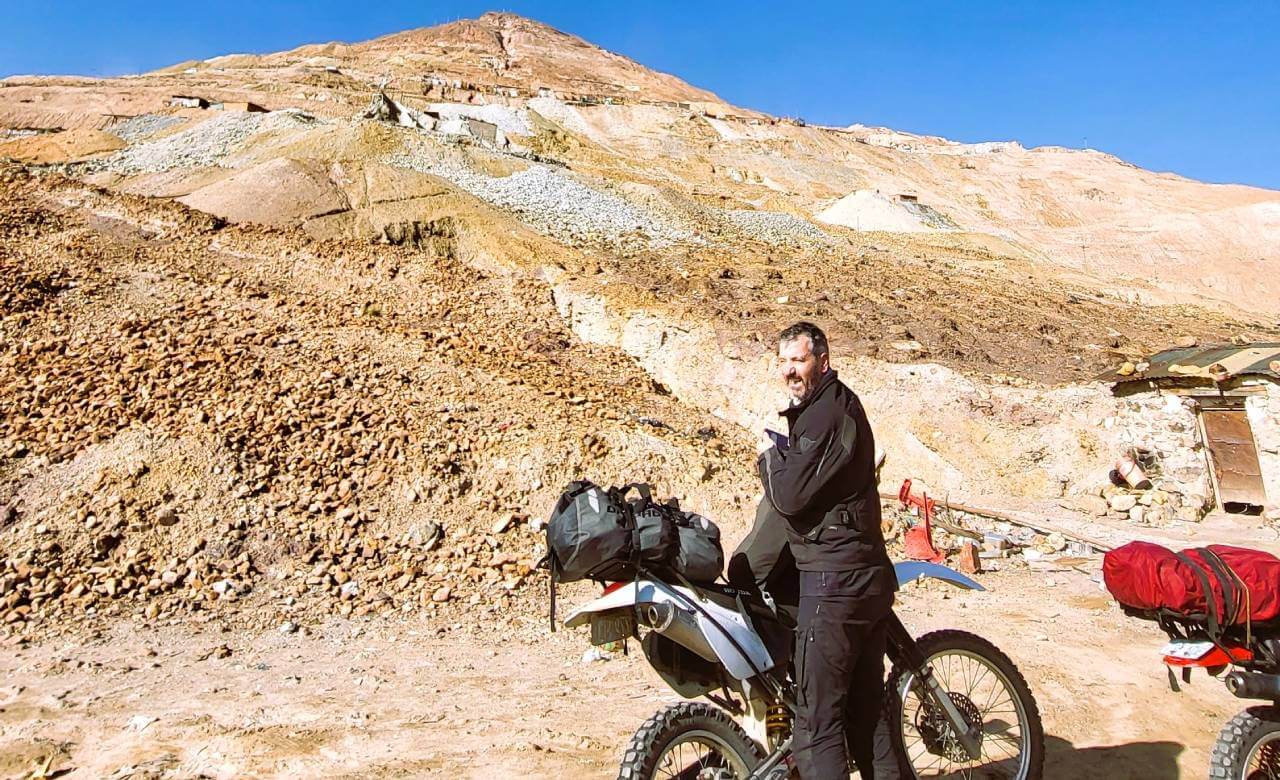 Enduro motorcycle tour near Sucre Bolivia 13